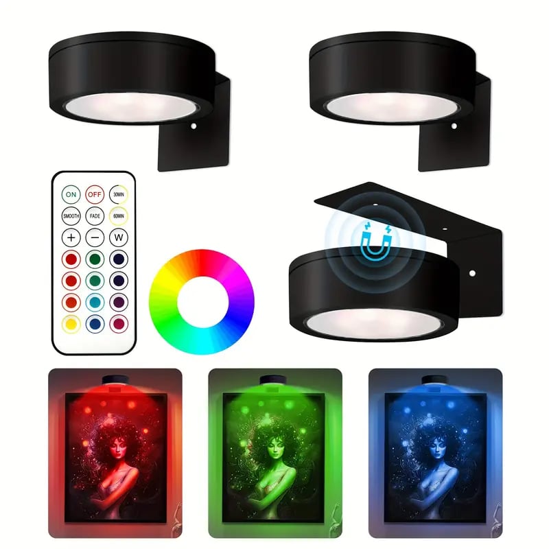 Magneettinen LED-valaistus | 14 valotilaa