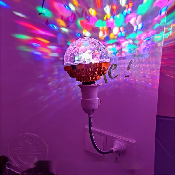 LED Diskolamppu