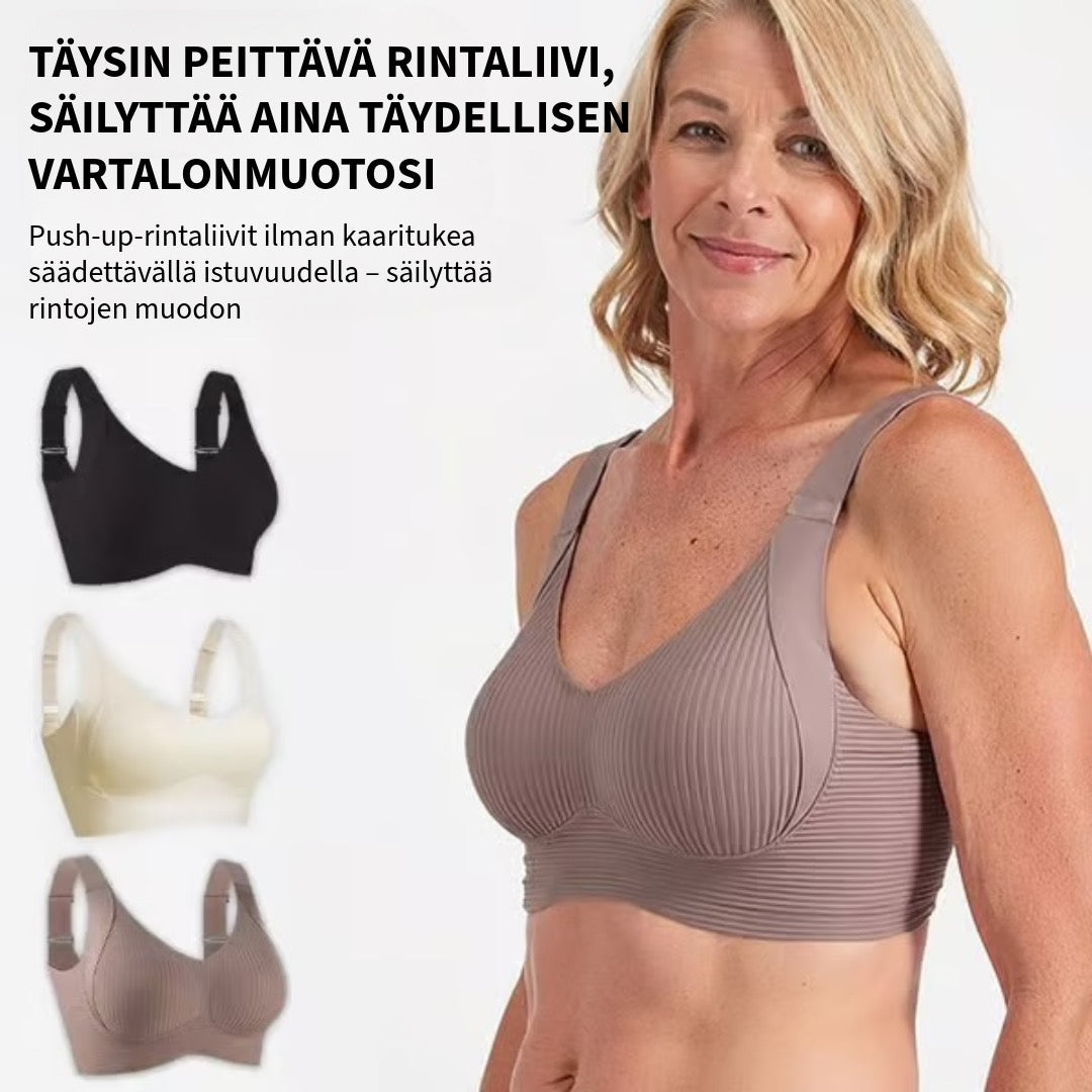 Kaareton Push-Up Rintaliivi