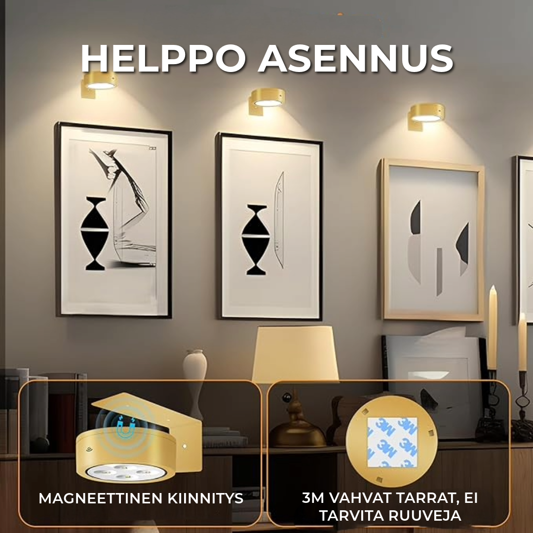 Magneettinen LED-valaistus | 14 valotilaa