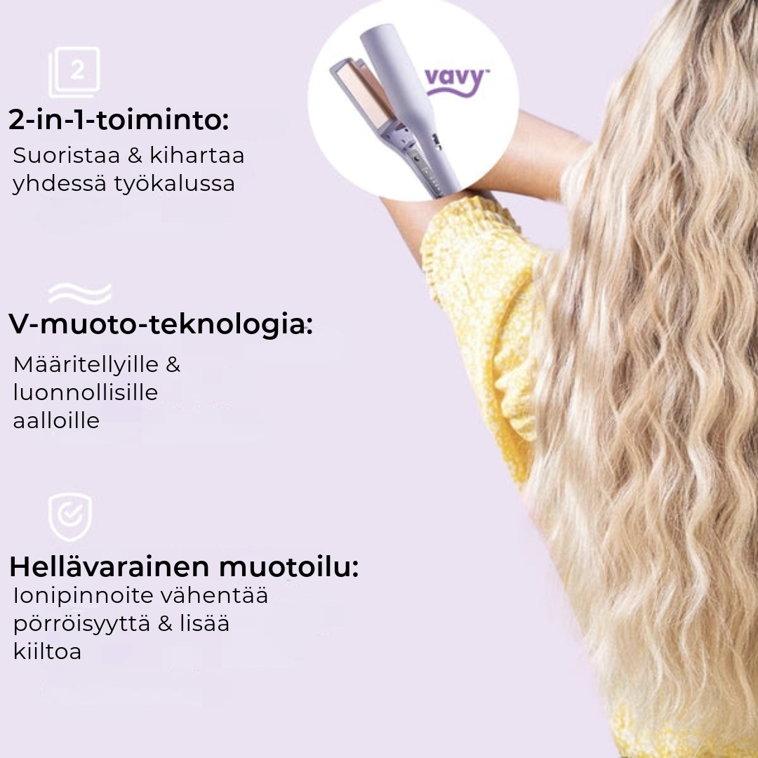 VAVY™ | Kiharra- ja suoristusrauta