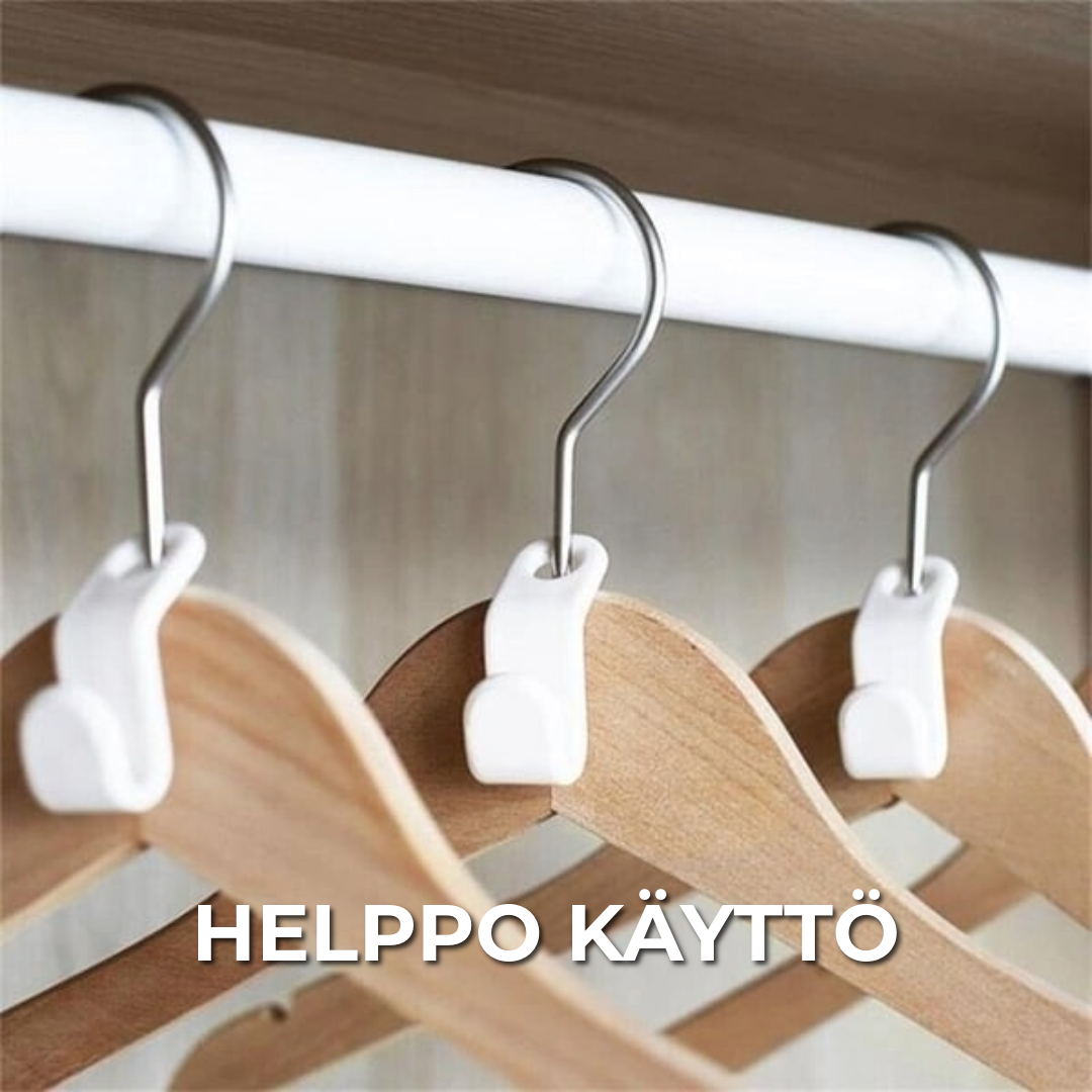 Älykäs Vaateripustinsetti