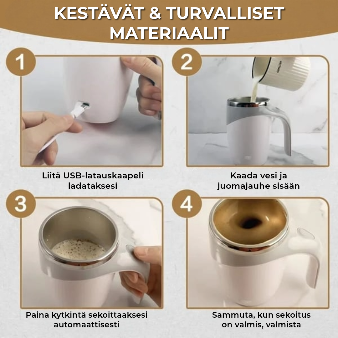 Automaattisesti Sekoittuva Muki
