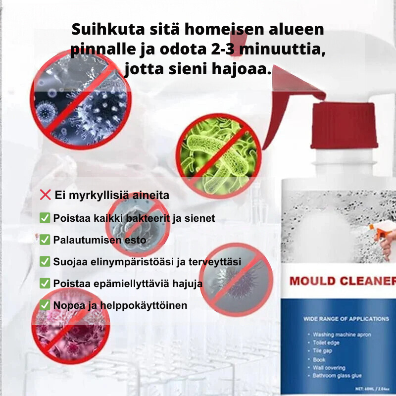 CleanShield™ - Homeen tahranpoistoaine