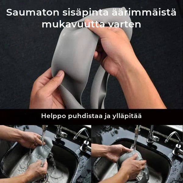 Liukumaton silikoninen ratin suojus