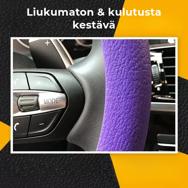 Liukumaton silikoninen ratin suojus