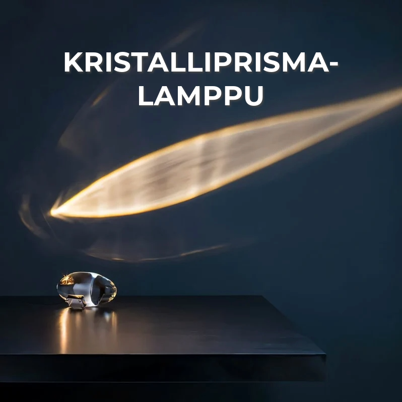Kristalliprisma-lamppu