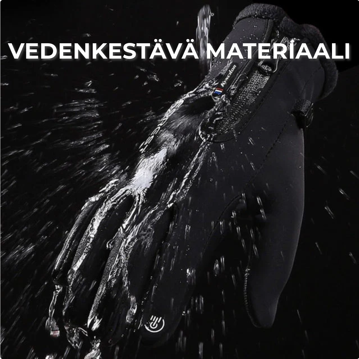 Lämpimät käsineet | Älypuhelinyhteensopivat