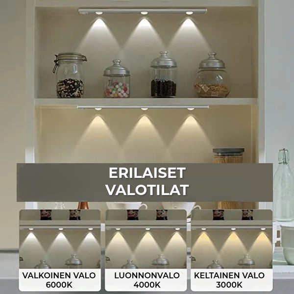 LED-valaisin liiketunnistimella
