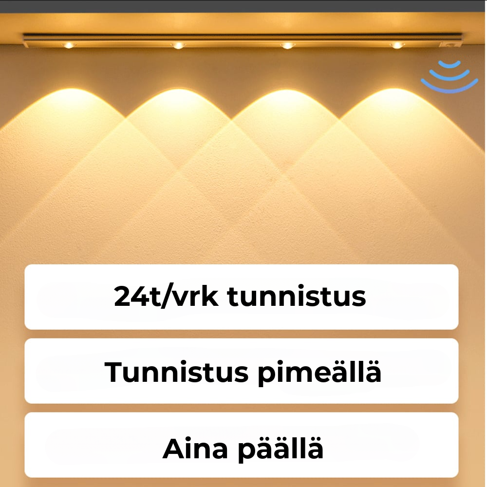 LED-valaisin liiketunnistimella