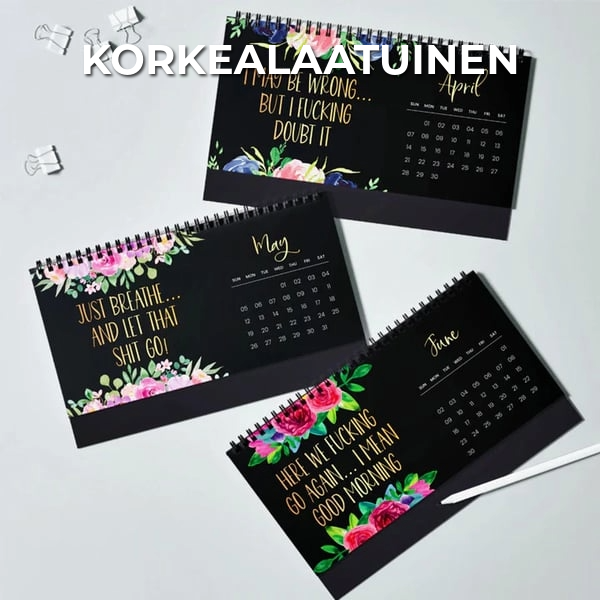 2025 Hauska kalenteri