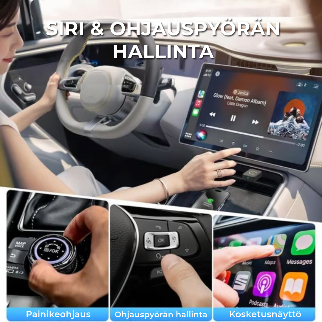 Mini Langaton CarPlay-sovitin