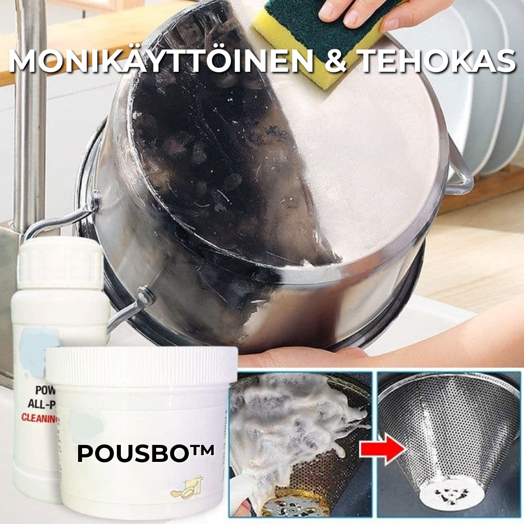 POUSBO™ | Tehokas Monikäyttöpuhdistusaine