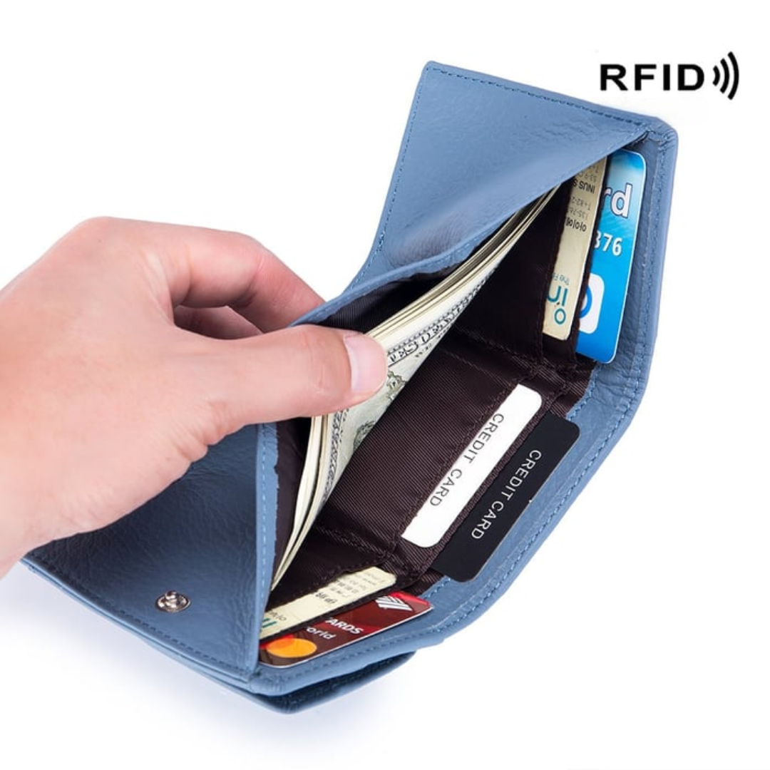 RFID Nahkalompakko