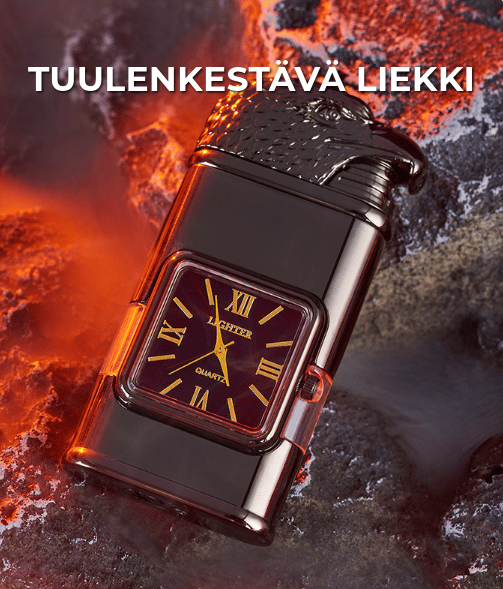 Vintage kello sytkärillä