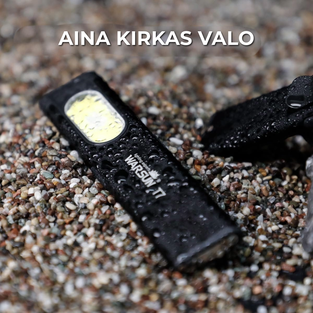Mini ammattilaiskäyttöön tarkoitettu taskulamppu