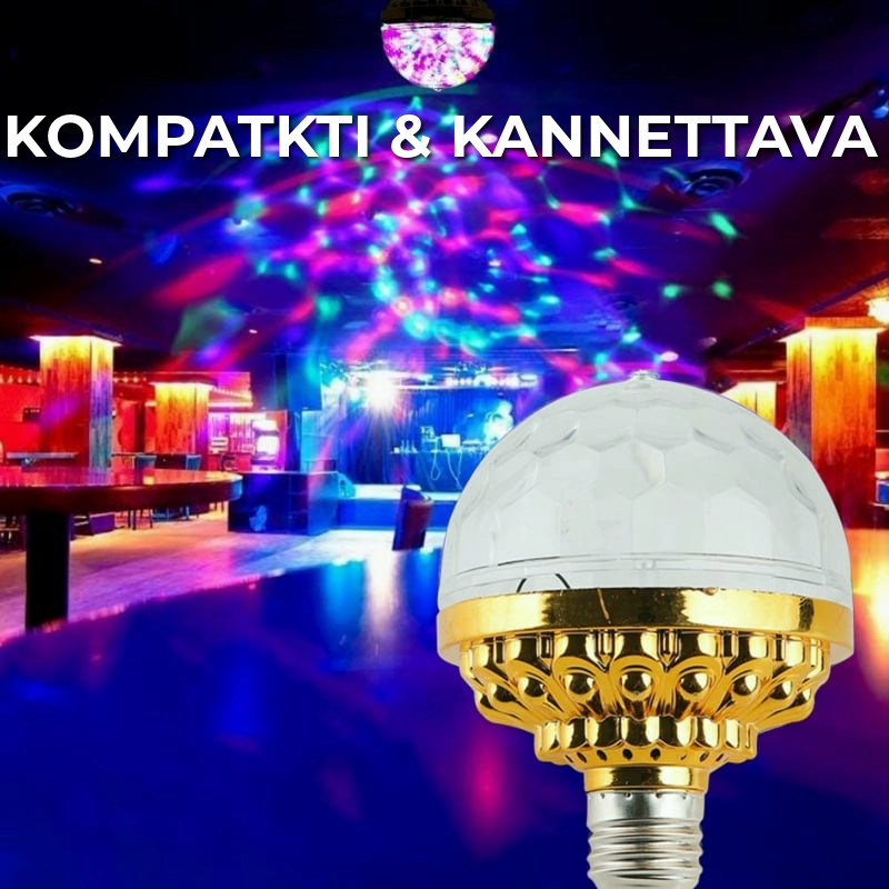 LED Diskolamppu