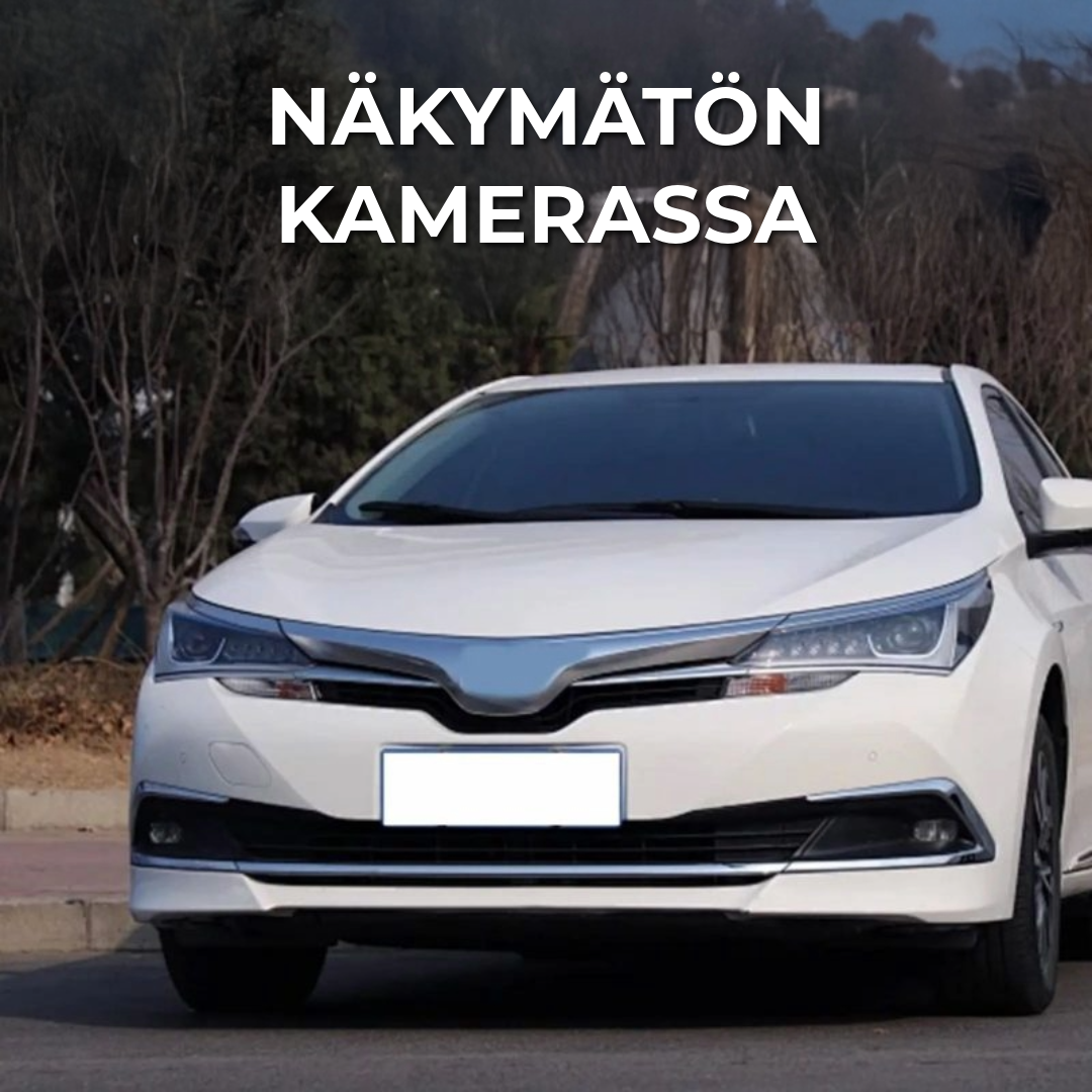 Näkymätön rekisterikilpispray