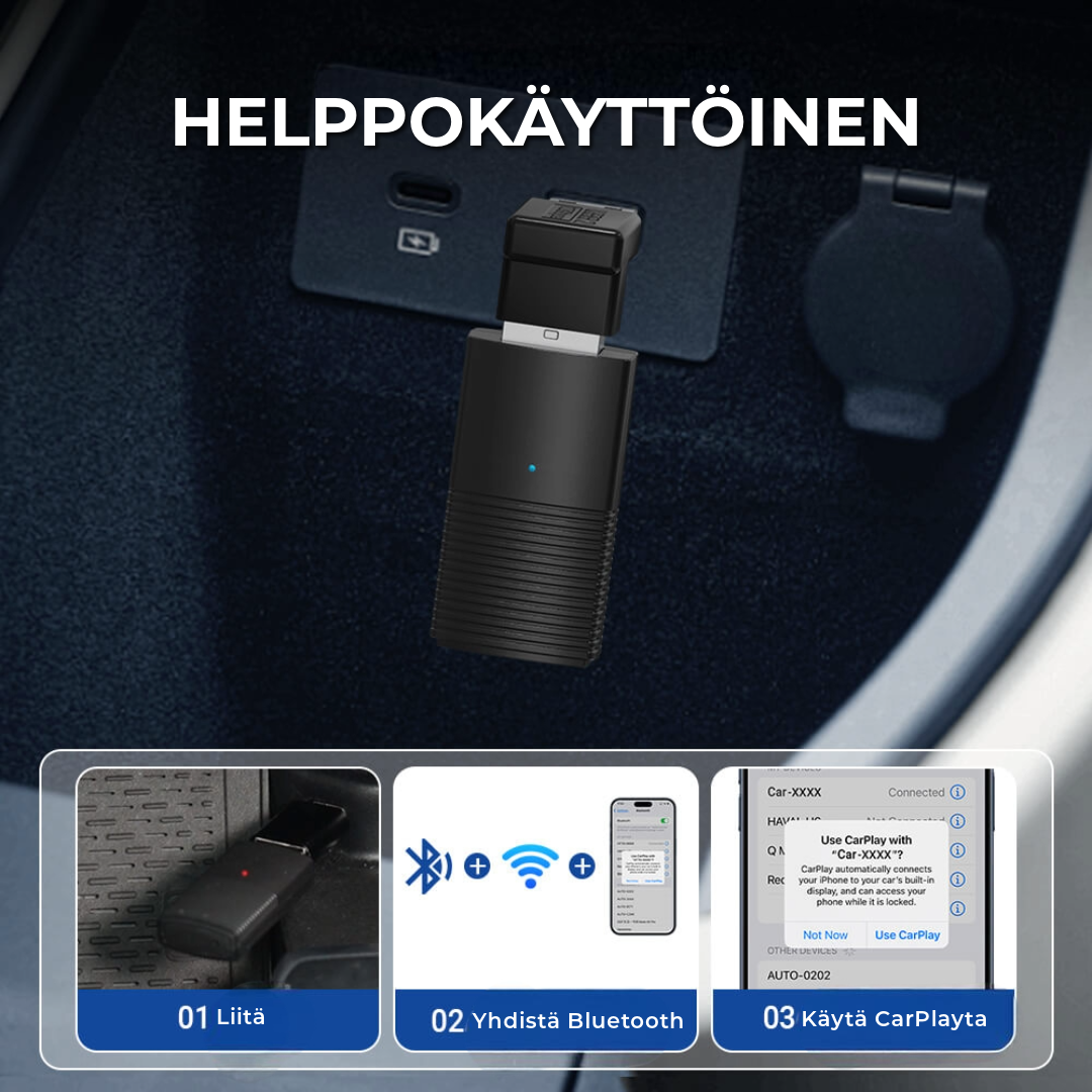Mini Langaton CarPlay -adapteri1