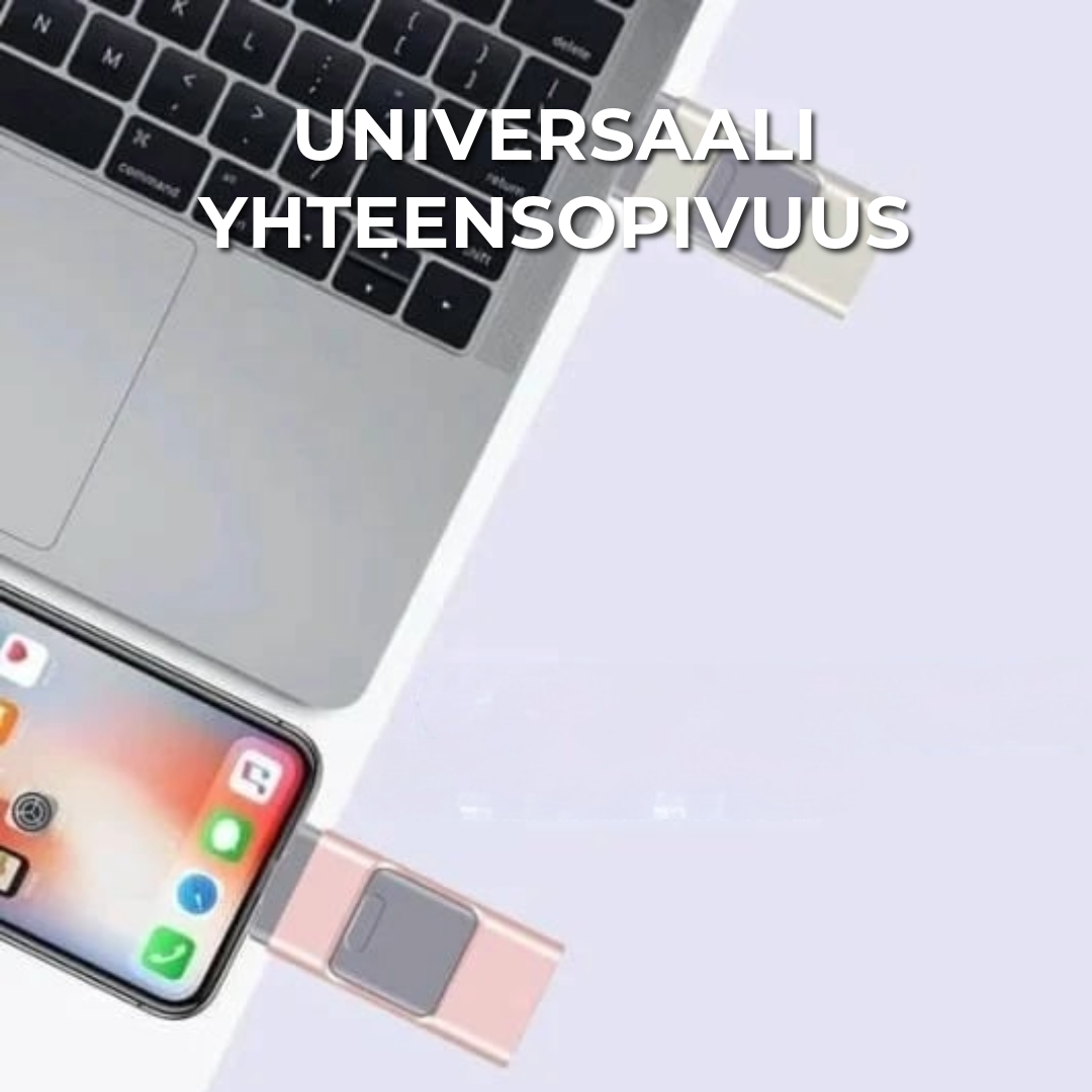 4-in-1 Universaali USB-muistitikku