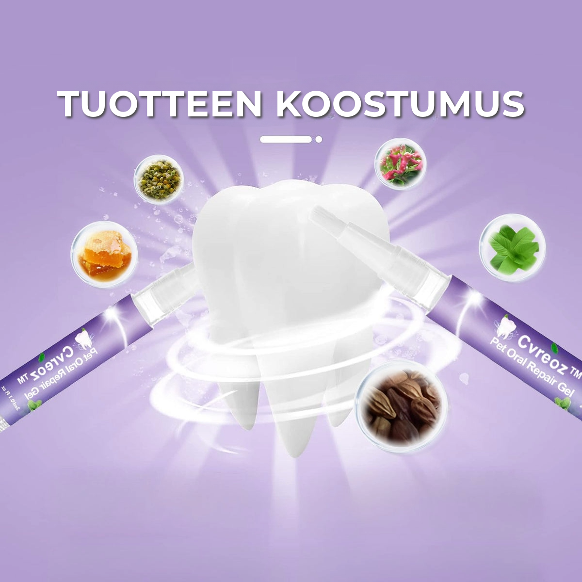 Ammattimainen hammashoitogeeli
