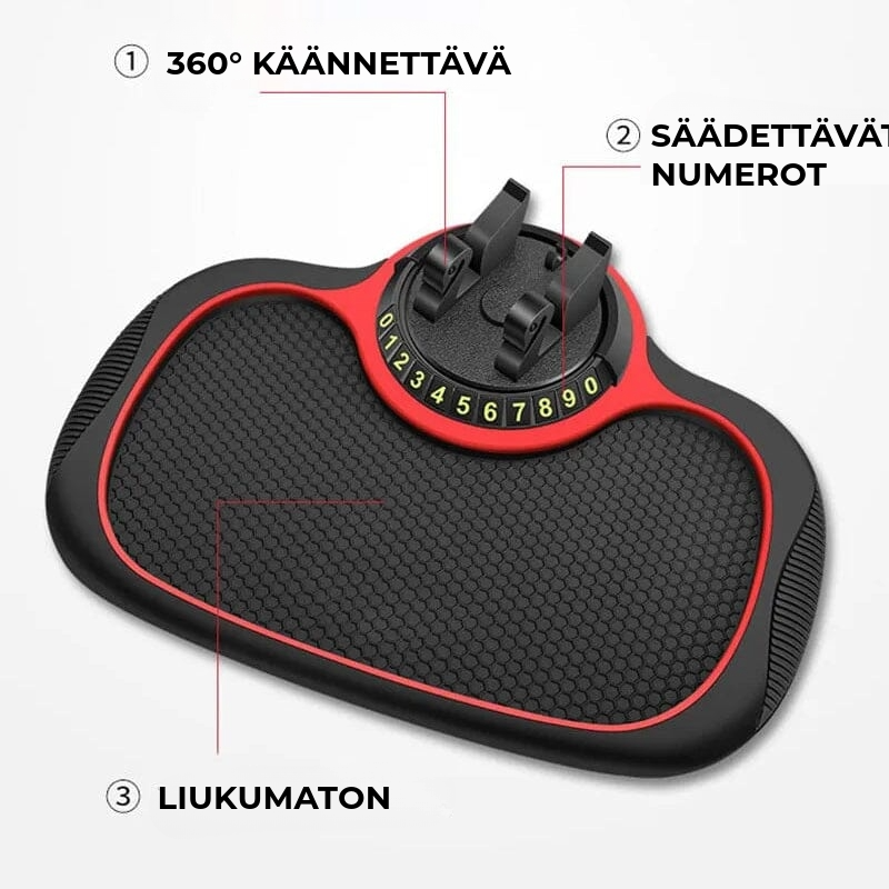 Monitoiminen Puhelinteline Liukuesteellä