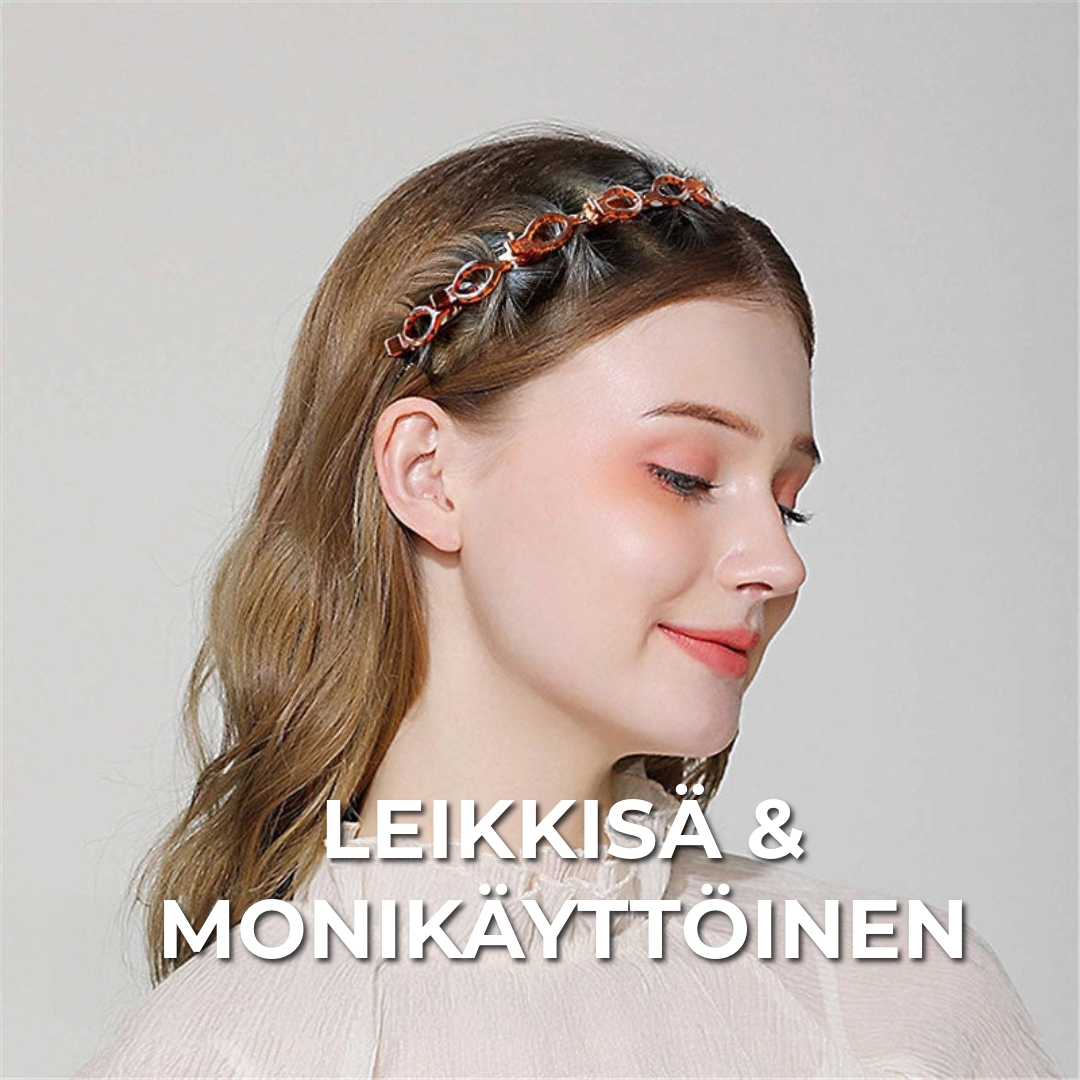 Kaksikerroksinen hiuspanta