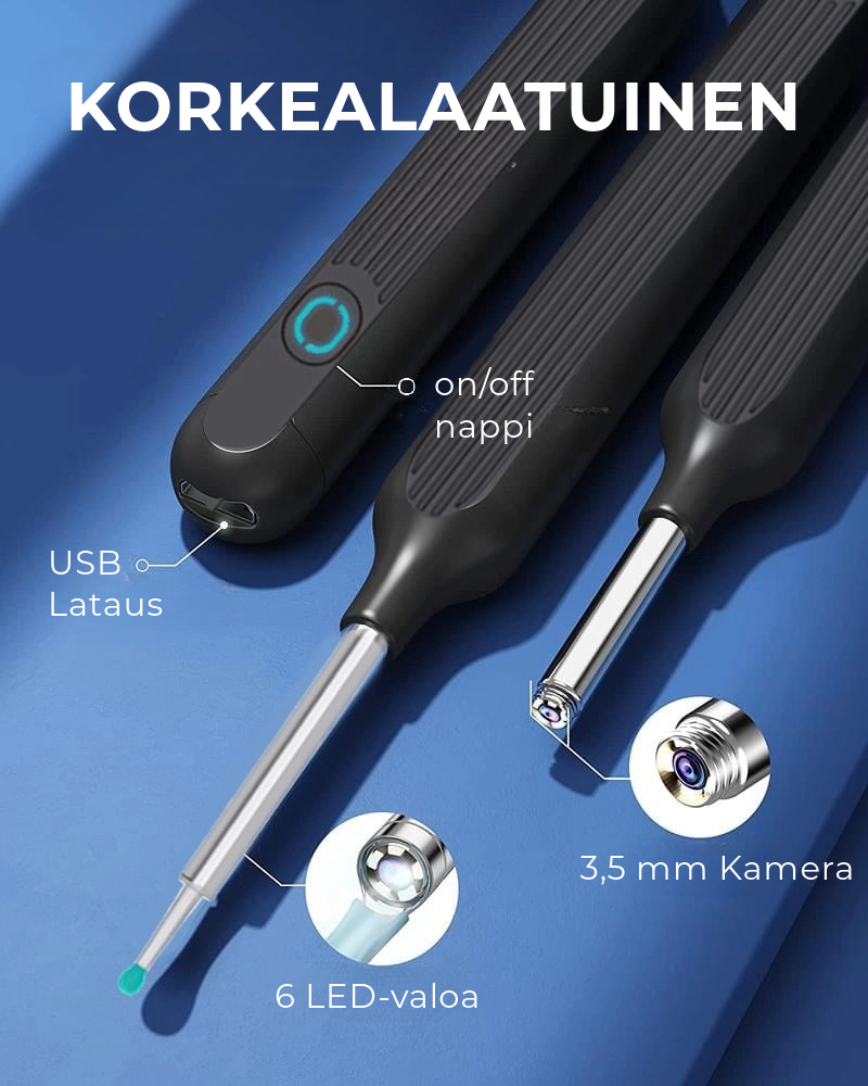 Ammattimainen korvien puhdistussetti | 8 kappaleen setti