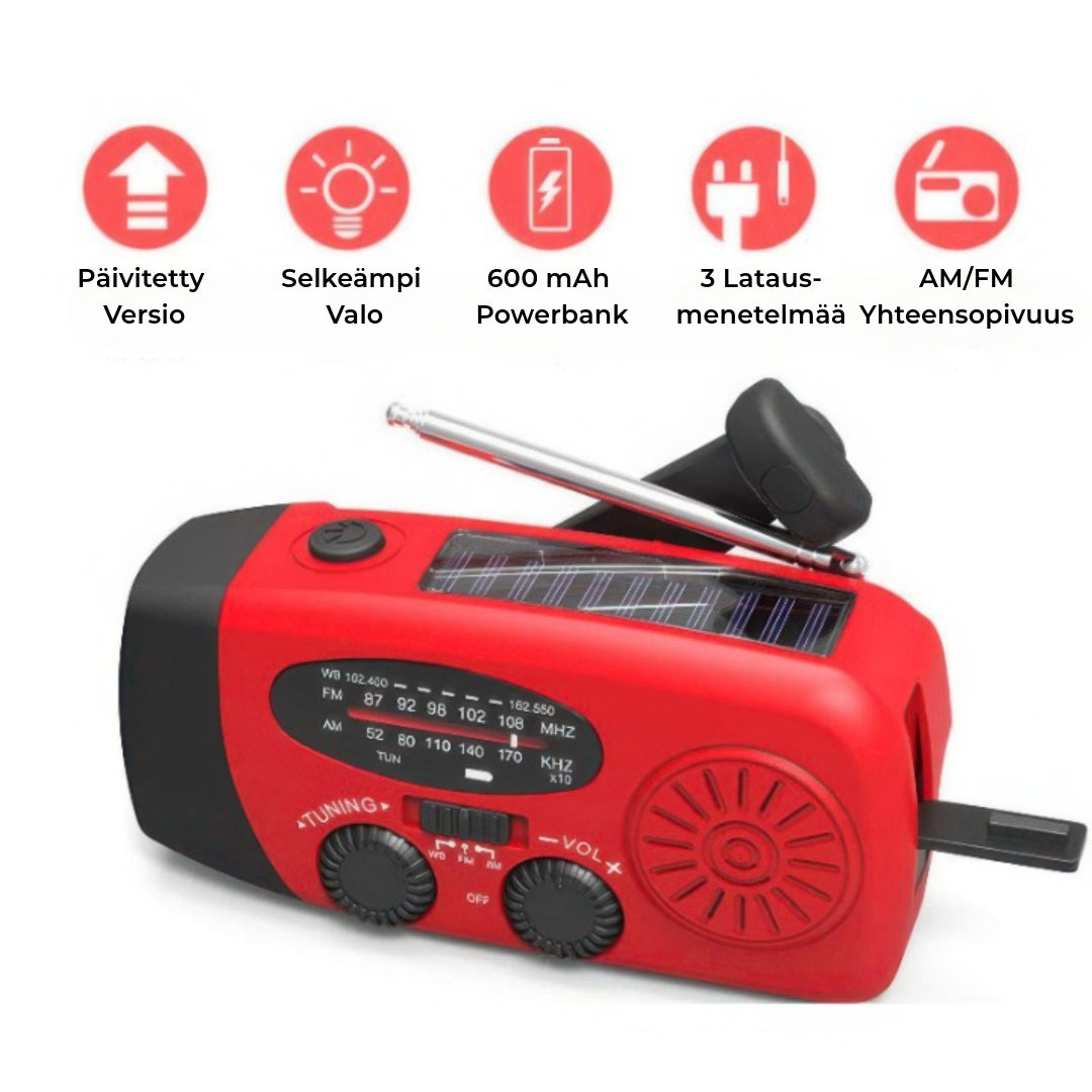 Monitoiminen hätäradio