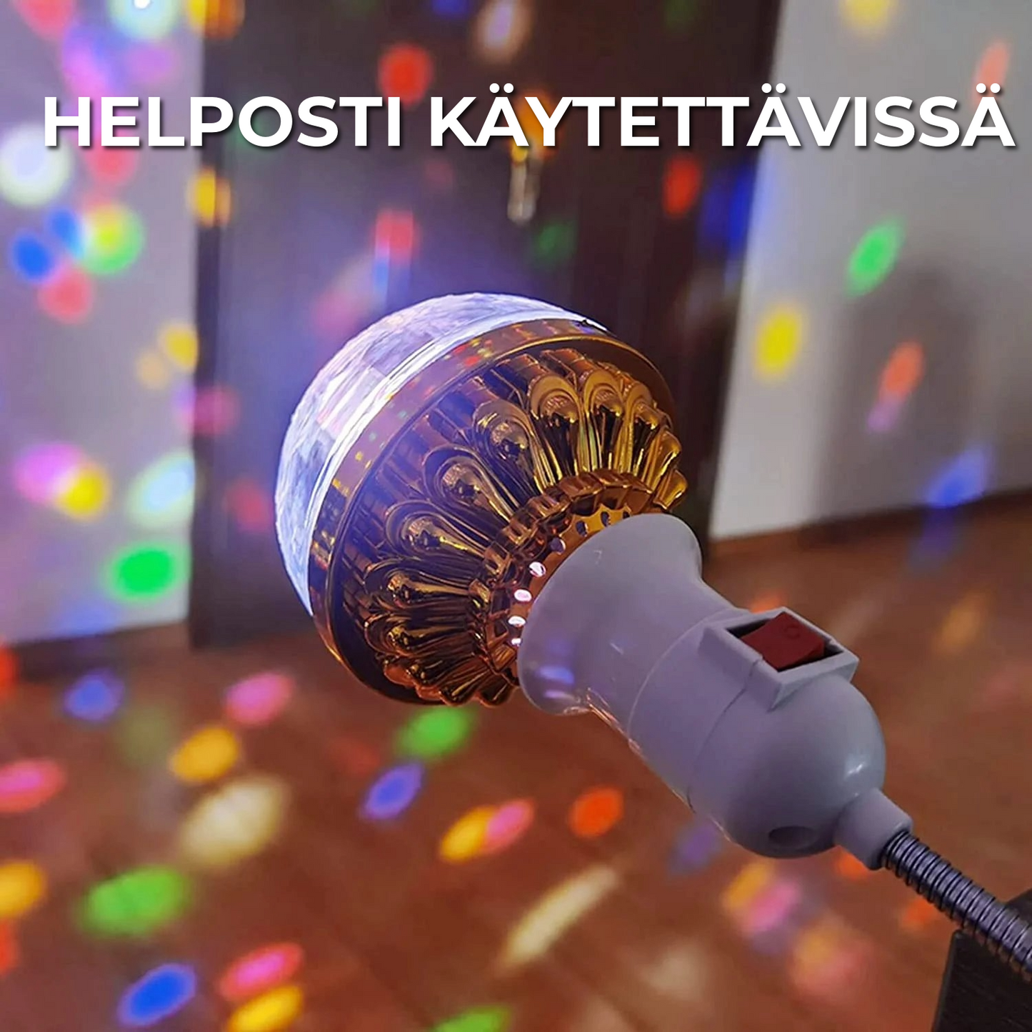 LED Diskolamppu