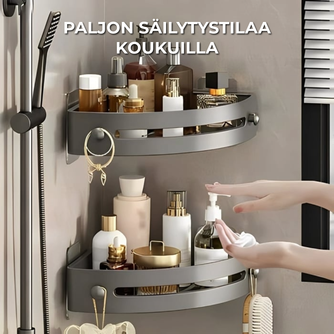 Monitoiminen kylpyhuoneteline