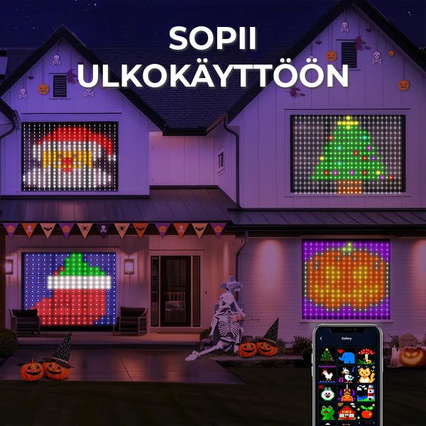 Älykkäät LED-verhot
