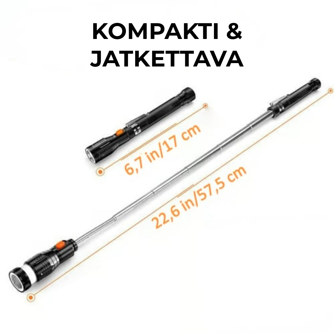 Magneettinen teleskooppilamppu
