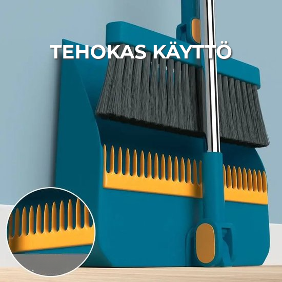 180° Kompakti lattiaharja