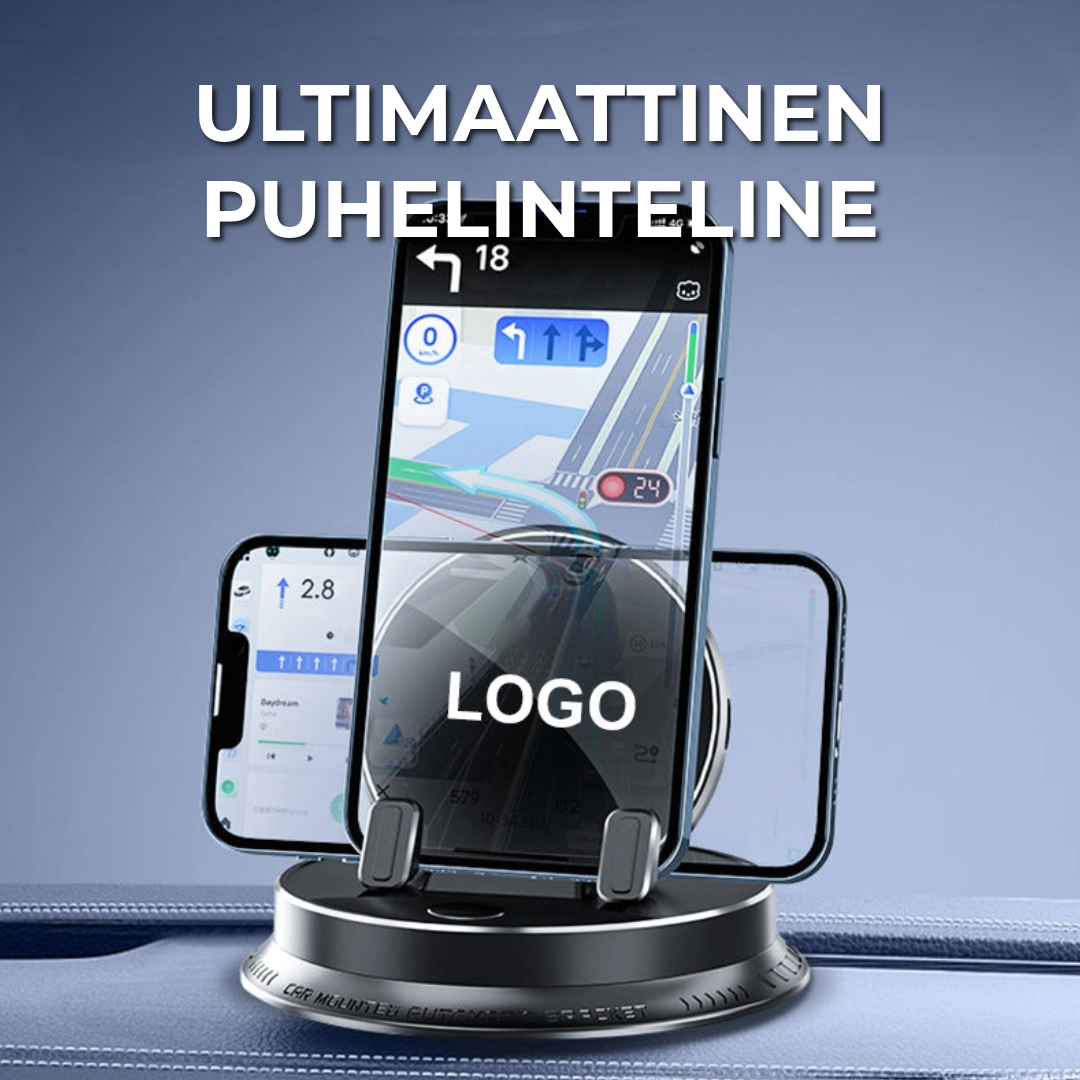 Ylellinen puhelinteline autologolla