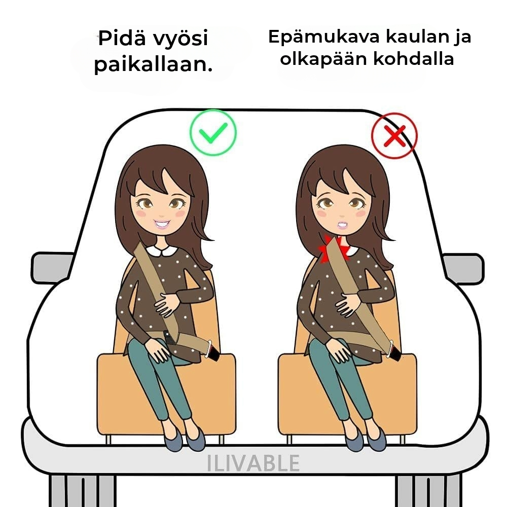 Luksus turvavyönsäädin