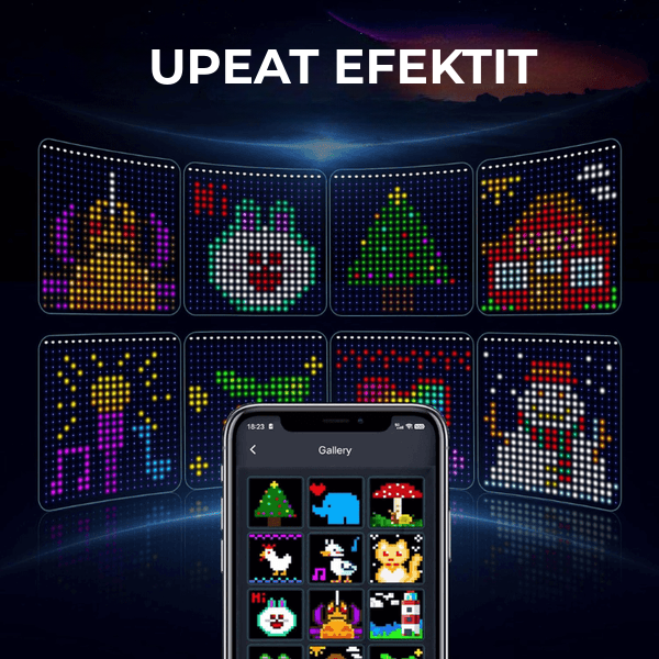 Älykkäät LED-verhot