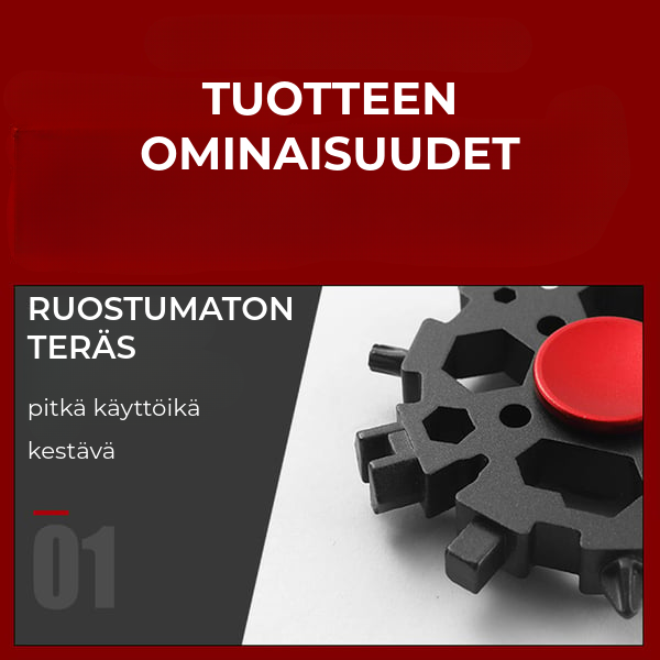 Snowflake™ 23-in-1 monitoimityökalu