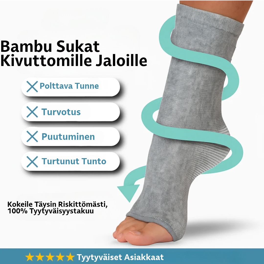 Bambusukat kivuttomille jaloille