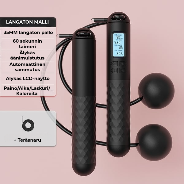 Monitoiminen 2-in-1 hyppynaru