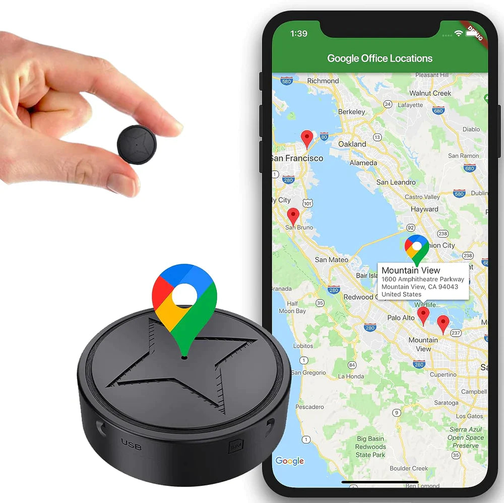 Mini GPS-paikannin