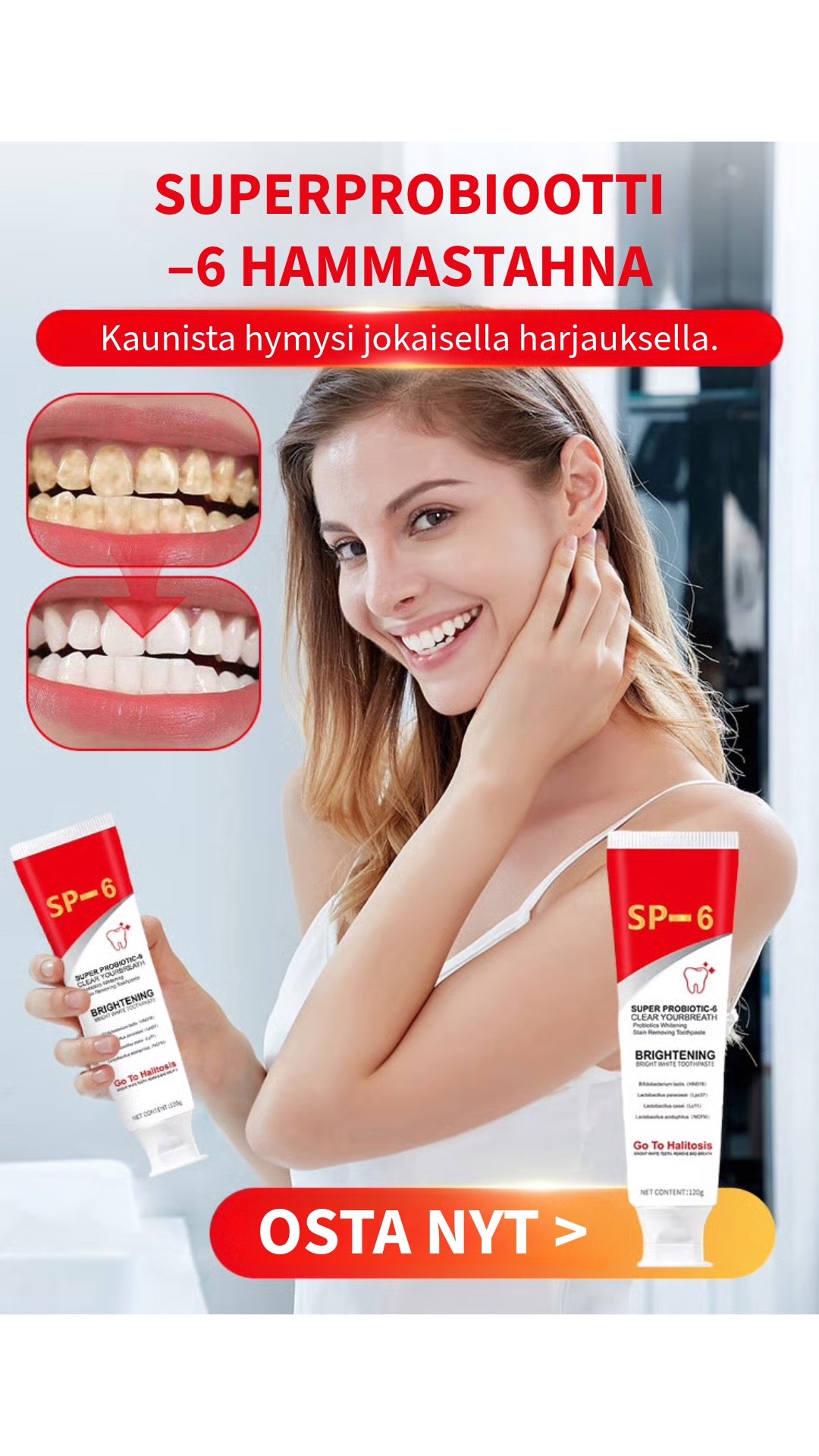 Whitening Hammastahna