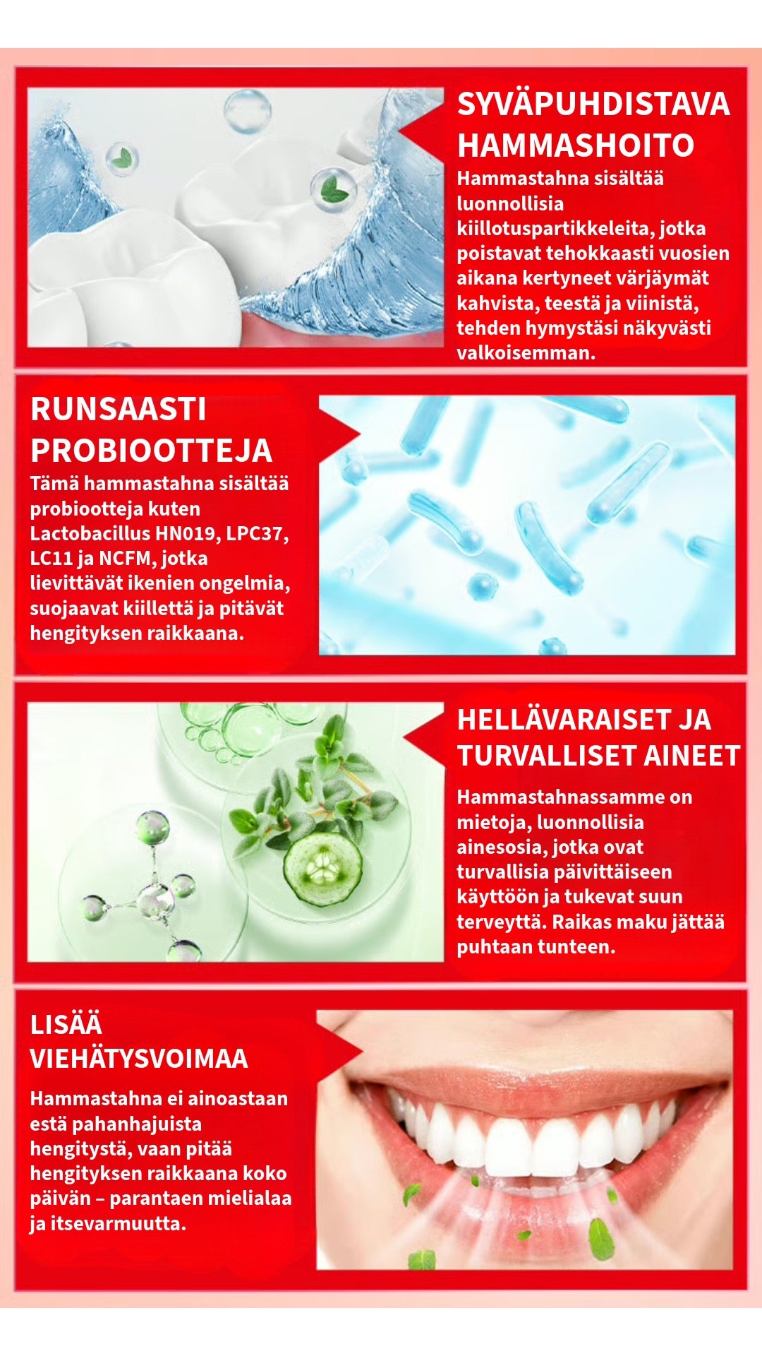 Whitening Hammastahna
