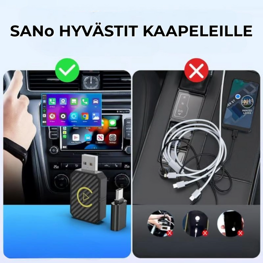 Mini Langaton CarPlay-sovitin