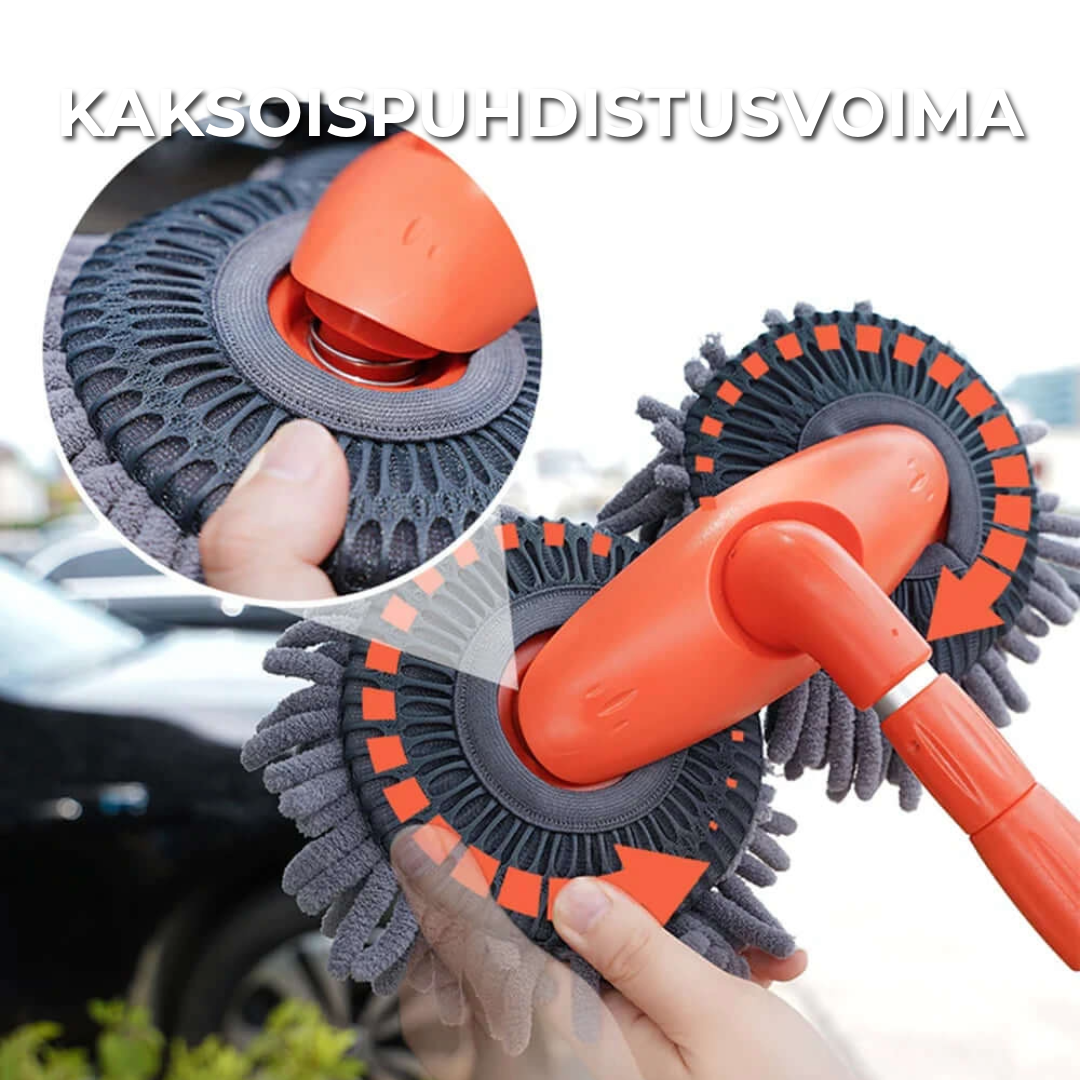 Mikrokuituinen autonharja