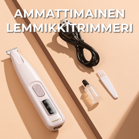 Ammattimainen lemmikkitrimmeri