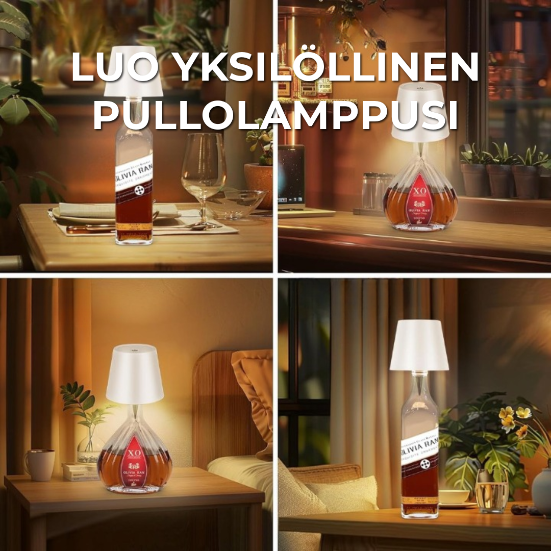 Langaton Pullolamppu