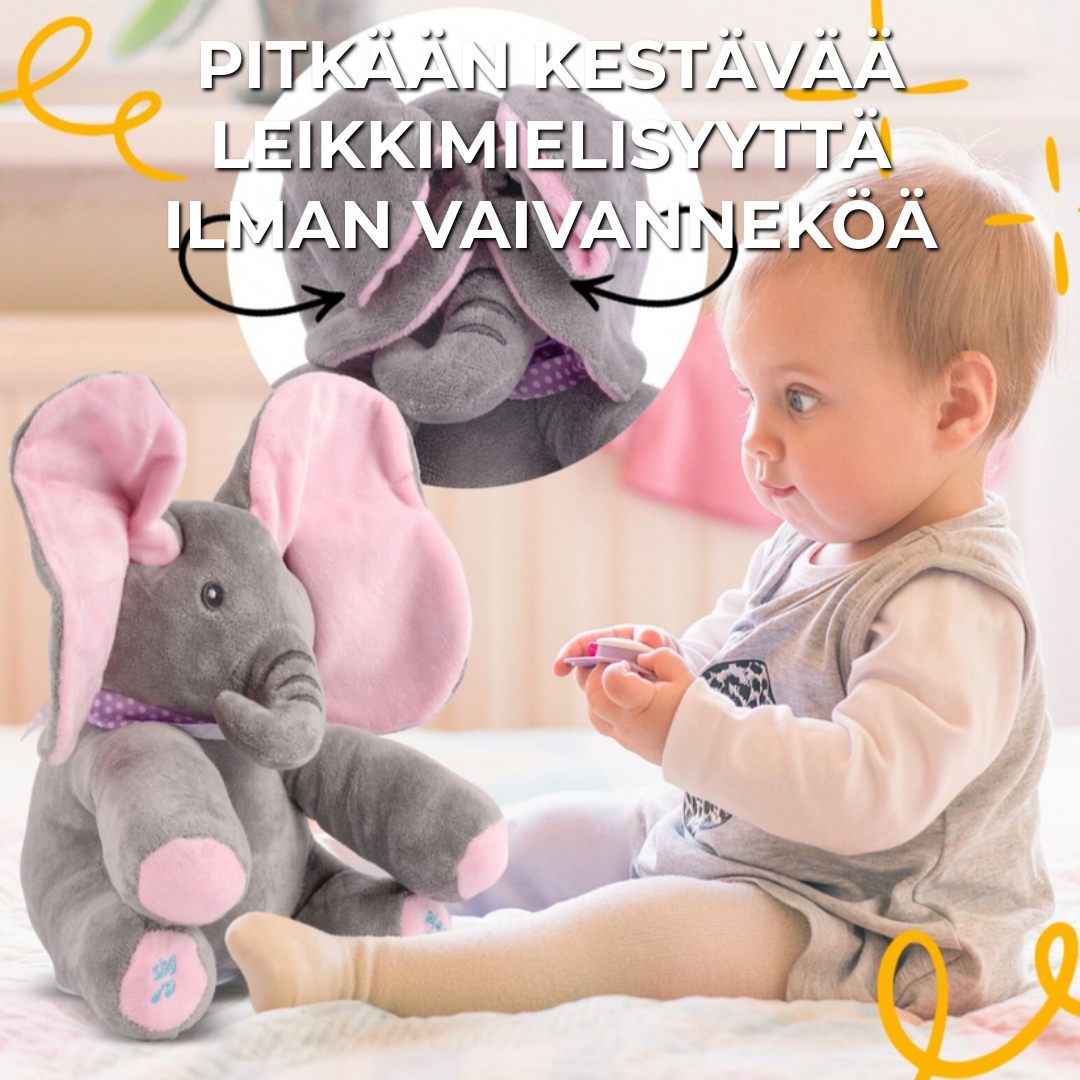 Interaktiivinen Elefanttilelu