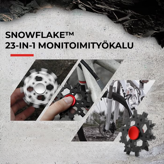 Snowflake™ 23-in-1 monitoimityökalu