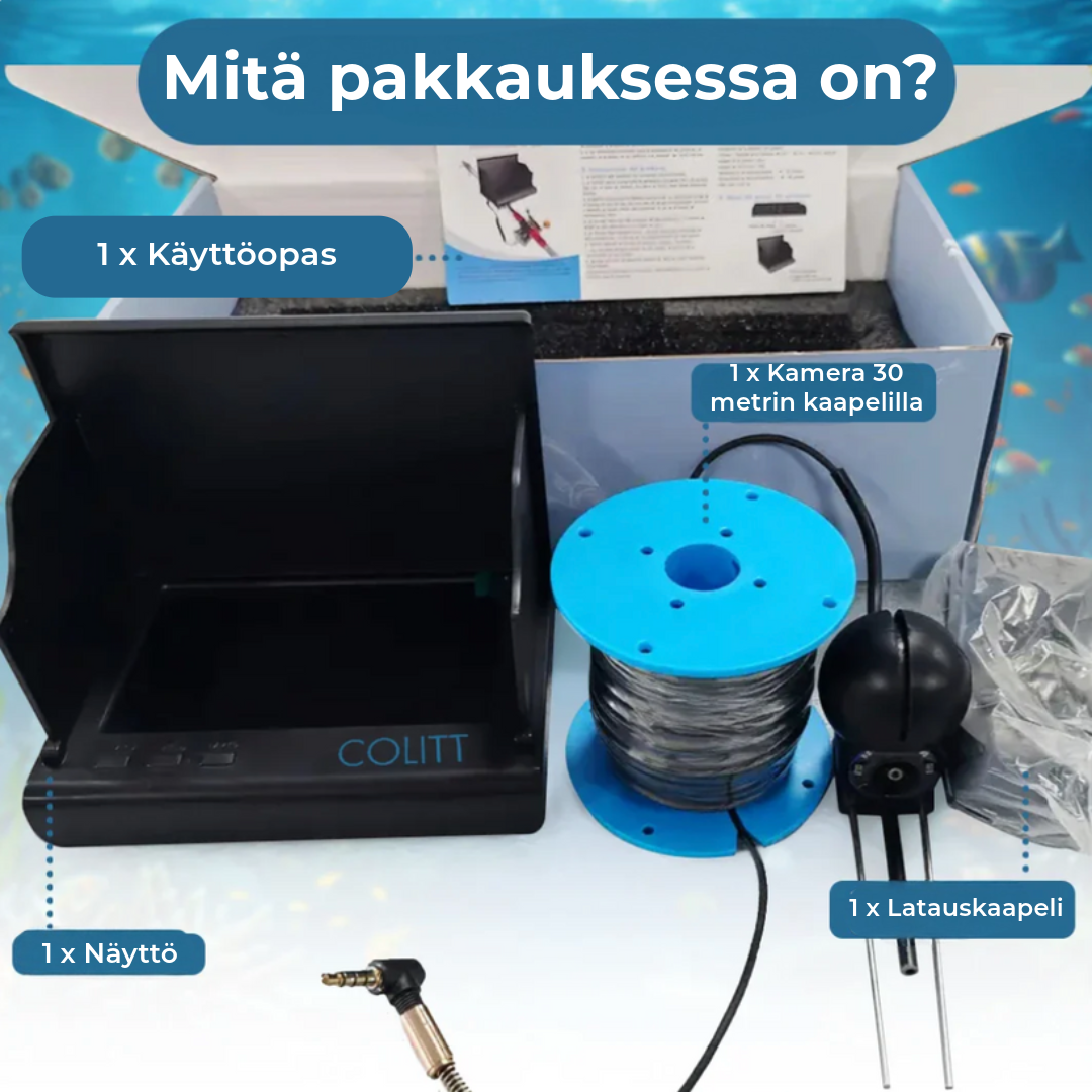 Vedenalainen kalastuskamera
